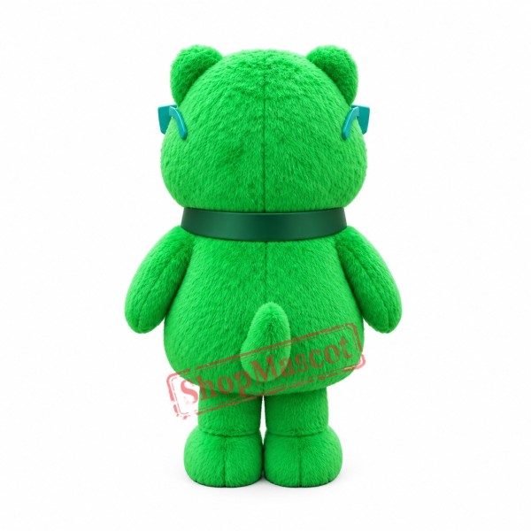 Lovely Lightweight Green Bear Mascot Costume Lovely Lightweight Green Bear Mascot Costume