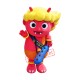 Lovely Yellow Hair Devil Mascot Costume Lovely Yellow Hair Devil Mascot Costume