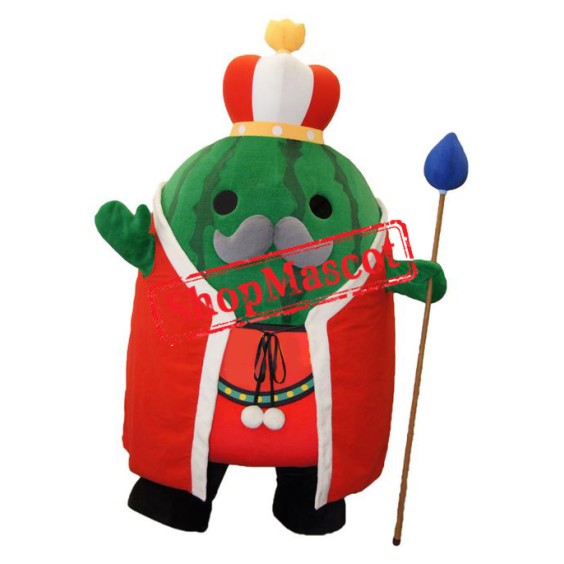 Watermelon King Mascot Costume