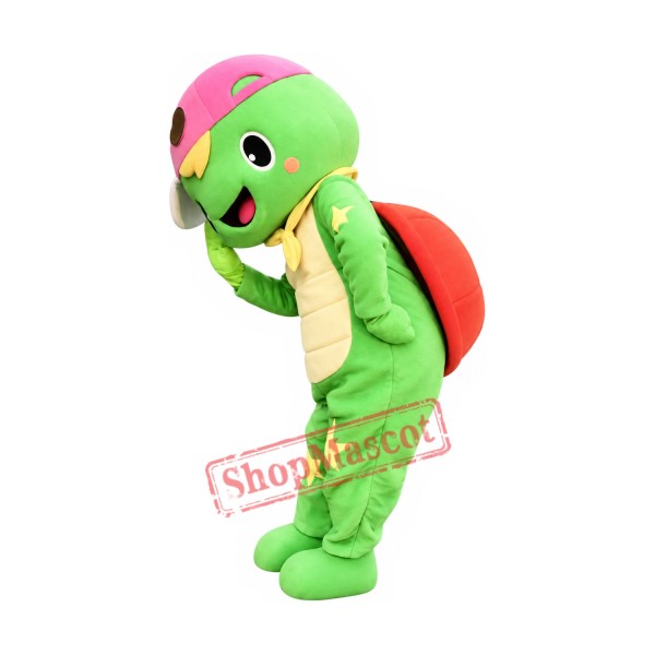 Lovely Turtle Boy Mascot Costume