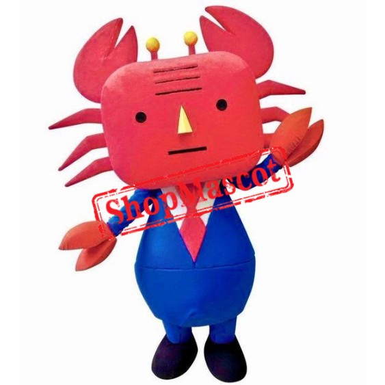 Superb Crab Boss Mascot Costume