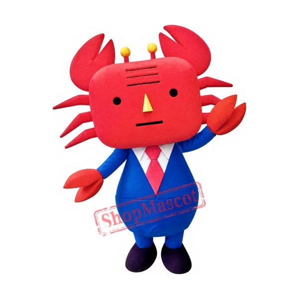 Superb Crab Boss Mascot Costume