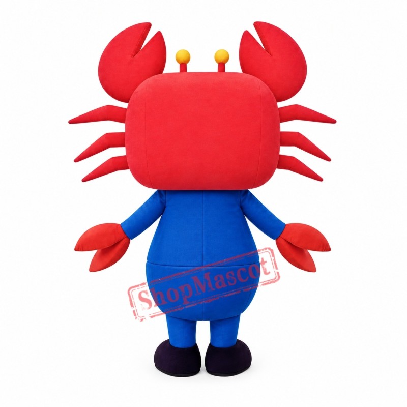 Superb Crab Boss Mascot Costume Superb Crab Boss Mascot Costume