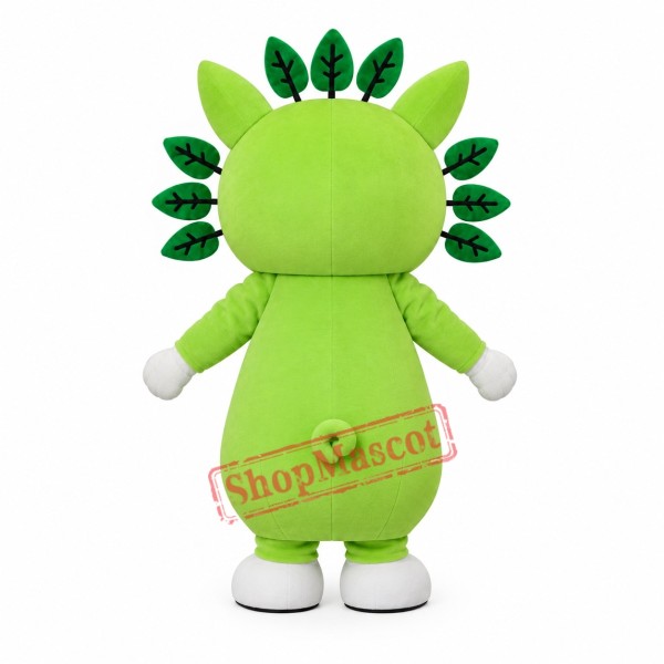 Cute Green Pig Mascot Costume Cute Green Pig Mascot Costume