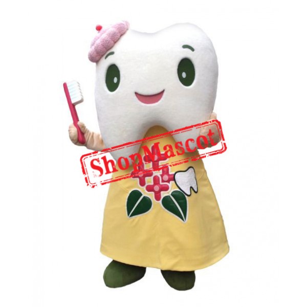 Lovely Teeth Mascot Costume
