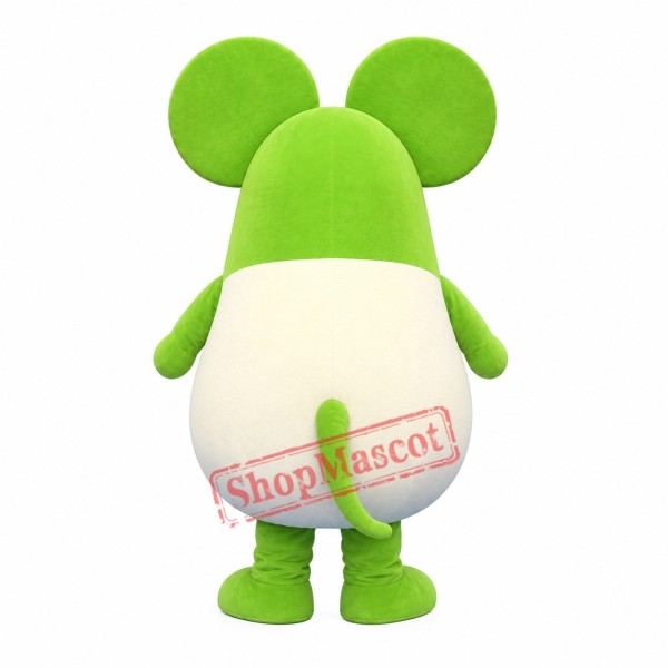 Lovely Green Mouse Mascot Costume Lovely Green Mouse Mascot Costume
