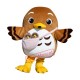 Lovely Lightweight Brown Bird Mascot Costume