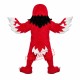 Fierce Power Red Hawk Mascot Costume Fierce Power Red Hawk Mascot Costume