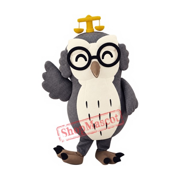 Friendly Lightiweght Owl Mascot Costume Friendly Lightiweght Owl Mascot Costume