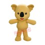 Cute Yellow Koala Mascot Costume