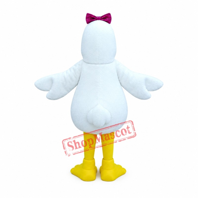 Lovely Female Pelican Mascot Costume Lovely Female Pelican Mascot Costume