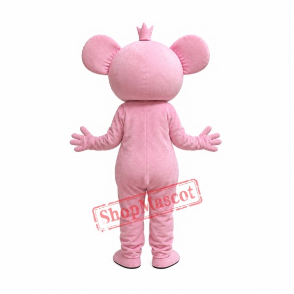 Pink Koala Mascot Costume Pink Koala Mascot Costume