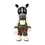 Lovely Black Horse Mascot Costume