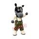 Lovely Black Horse Mascot Costume Lovely Black Horse Mascot Costume