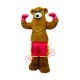 Boxing Bear Mascot Costume Boxing Bear Mascot Costume
