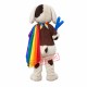 Lovely Black & White Ligtweight Dog Mascot Costume Lovely Black & White Ligtweight Dog Mascot Costume