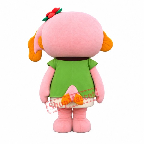 Lovely Pink Fish Mascot Costume Lovely Pink Fish Mascot Costume