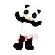 Lovely Lightweight Panda Boy Mascot Costume Lovely Lightweight Panda Boy Mascot Costume