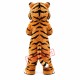 Friendly Realistic Tiger Mascot Costume Friendly Realistic Tiger Mascot Costume