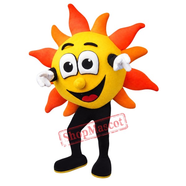 Happy Lightweight Sun Boy Mascot Costume Happy Lightweight Sun Boy Mascot Costume