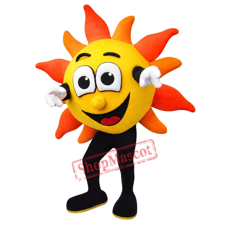 Happy Lightweight Sun Boy Mascot Costume Happy Lightweight Sun Boy Mascot Costume