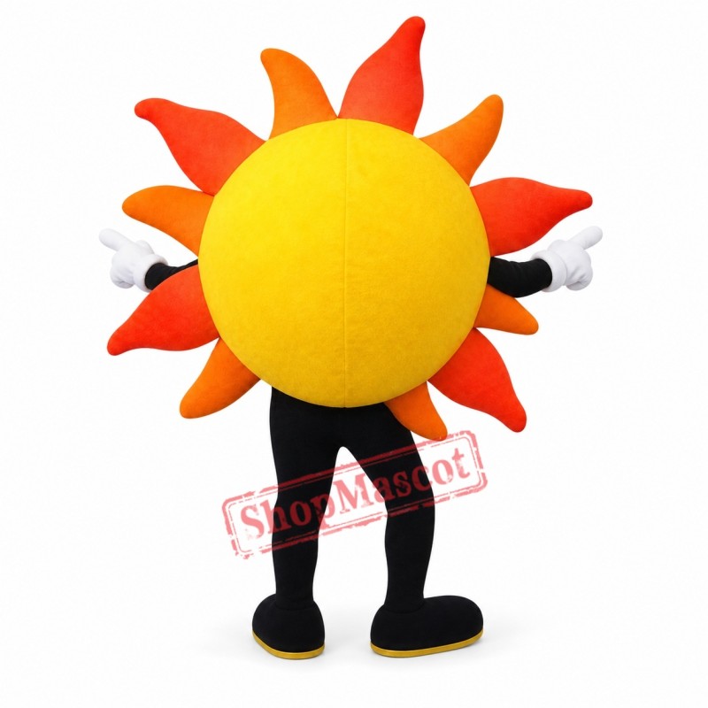 Happy Lightweight Sun Boy Mascot Costume Happy Lightweight Sun Boy Mascot Costume