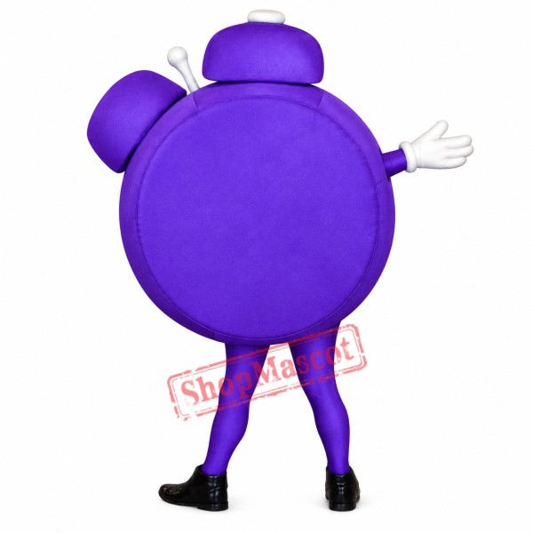 Happy Alarm Clock Mascot Costume Happy Alarm Clock Mascot Costume