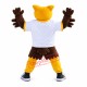 Superb Yellow Owl Mascot Costume Superb Yellow Owl Mascot Costume