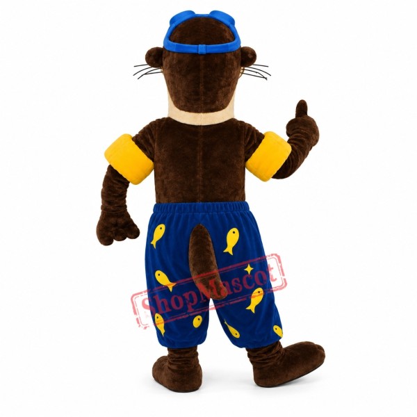 Lovely Lightweight Otter Mascot Costume Lovely Lightweight Otter Mascot Costume