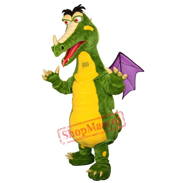 Friendly Lightweight Dragon Mascot Costume Friendly Lightweight Dragon Mascot Costume