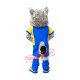 Superb Sport Lightweight Wolf Mascot Costume