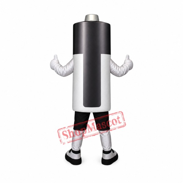 Friendly Ligweight Battery Mascot Costume Friendly Ligweight Battery Mascot Costume