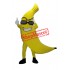 Friendly Ligweight Banana Mascot Costume