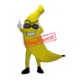 Friendly Ligweight Banana Mascot Costume