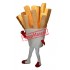 Friendly Ligweight French Fries Mascot Costume