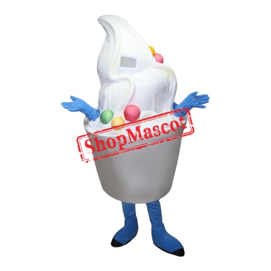 Superb Ligweight Ice Cream Mascot Costume