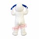 Lovely White & Blue Dog Mascot Costume Lovely White & Blue Dog Mascot Costume