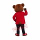Happy Lightweight Brown Bear Mascot Costume Happy Lightweight Brown Bear Mascot Costume