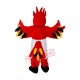 Fierce Red Lightweight Falcon Mascot Costume