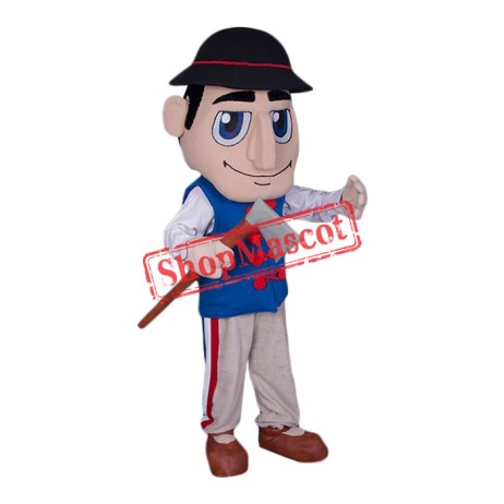 Superb Lightweight Patriot Mascot Costume