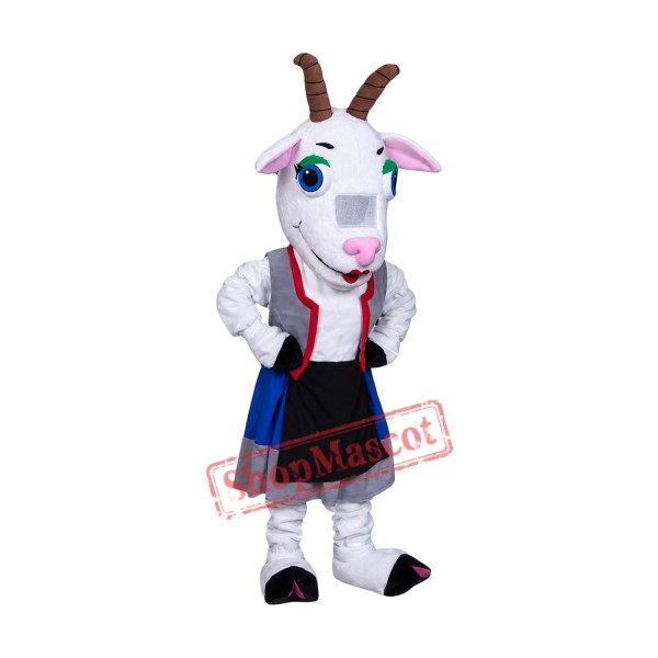 Lovely Female Sheep Mascot Costume Lovely Female Sheep Mascot Costume