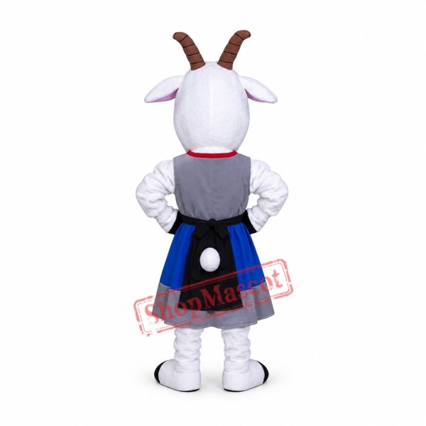 Lovely Female Sheep Mascot Costume Lovely Female Sheep Mascot Costume