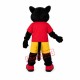 Superb Realistic Black Panther Mascot Costume Superb Realistic Black Panther Mascot Costume
