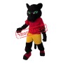 Superb Realistic Black Panther Mascot Costume