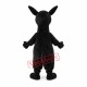 Lovely Black Kangaroo Mascot Costume Lovely Black Kangaroo Mascot Costume