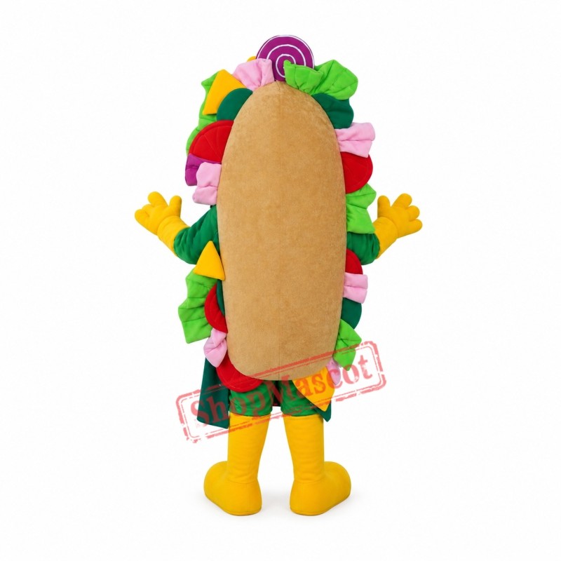 Sandwich Mascot Costume Sandwich Mascot Costume