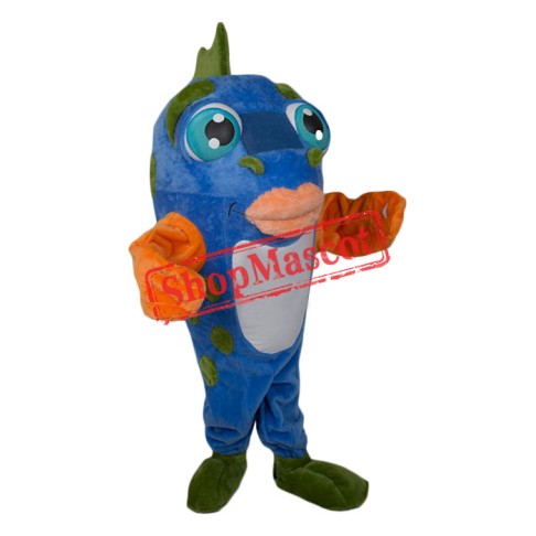 Superb Colorful Fish Mascot Costume