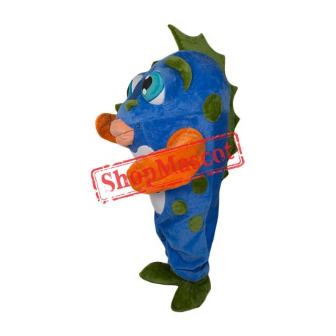 Superb Colorful Fish Mascot Costume