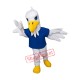 Superb White Eagle Mascot Costume Superb White Eagle Mascot Costume