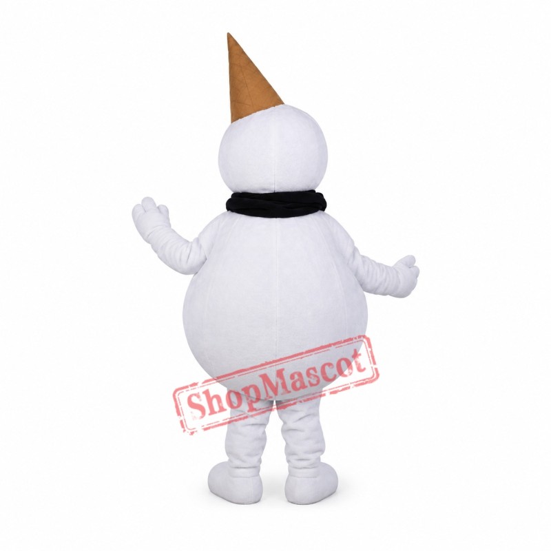 Lovely Lightweight Snowman Mascot Costume Lovely Lightweight Snowman Mascot Costume